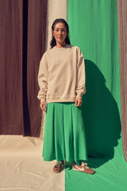 Polo Lounge Pleated Skirt