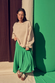 Polo Lounge Pleated Skirt