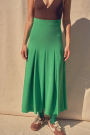 Polo Lounge Pleated Skirt
